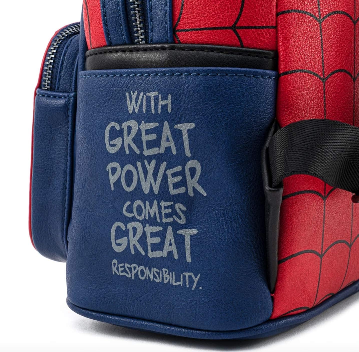 Loungefly Marvel Spider Man Classic Cosplay Womens Double Strap Shoulder Bag Purse