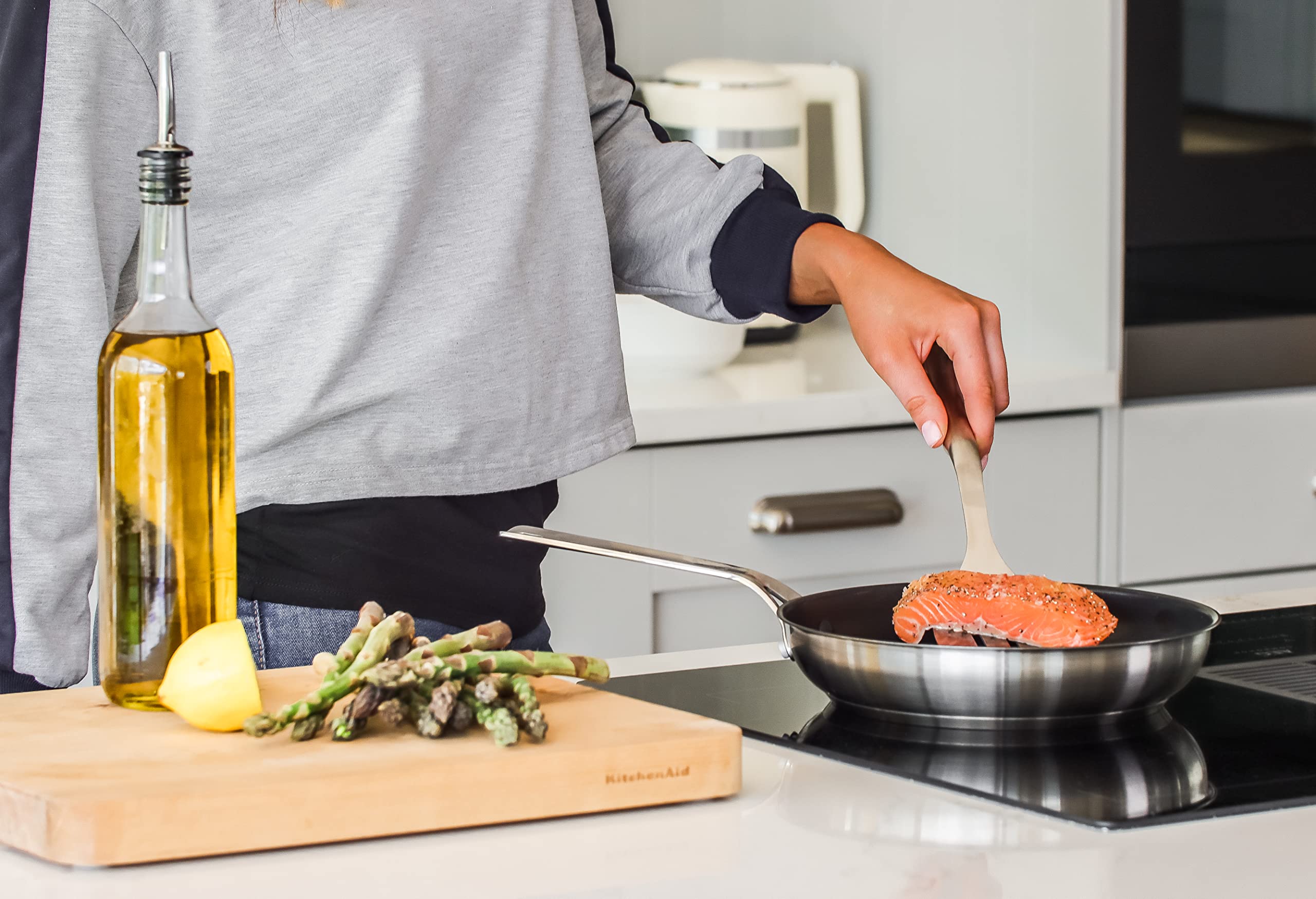 KitchenAid Premium Stainless Steel Fish Slice, Slotted Food Turner