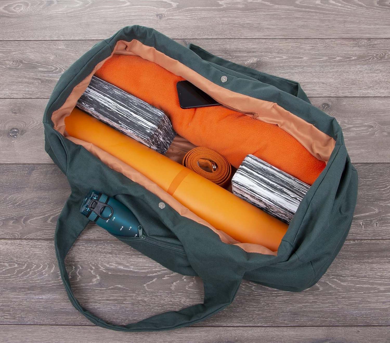 YogaShed XL Large Yoga Mat Bag Carrier for Mat, Blocks & Bolster. Men