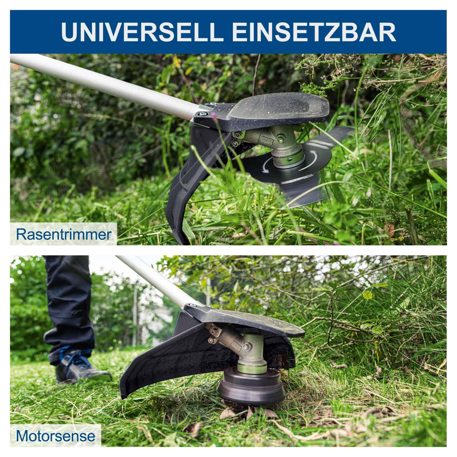Scheppach BC-BCH330/20-X Kit L | Brushless | Débroussailleuse sans Fil | Largeur de Coupe 330 mm | Fil 4 m/1,6 mm | Série 20 V IXES | avec Batterie 4 Ah et Chargeur 2,4 A