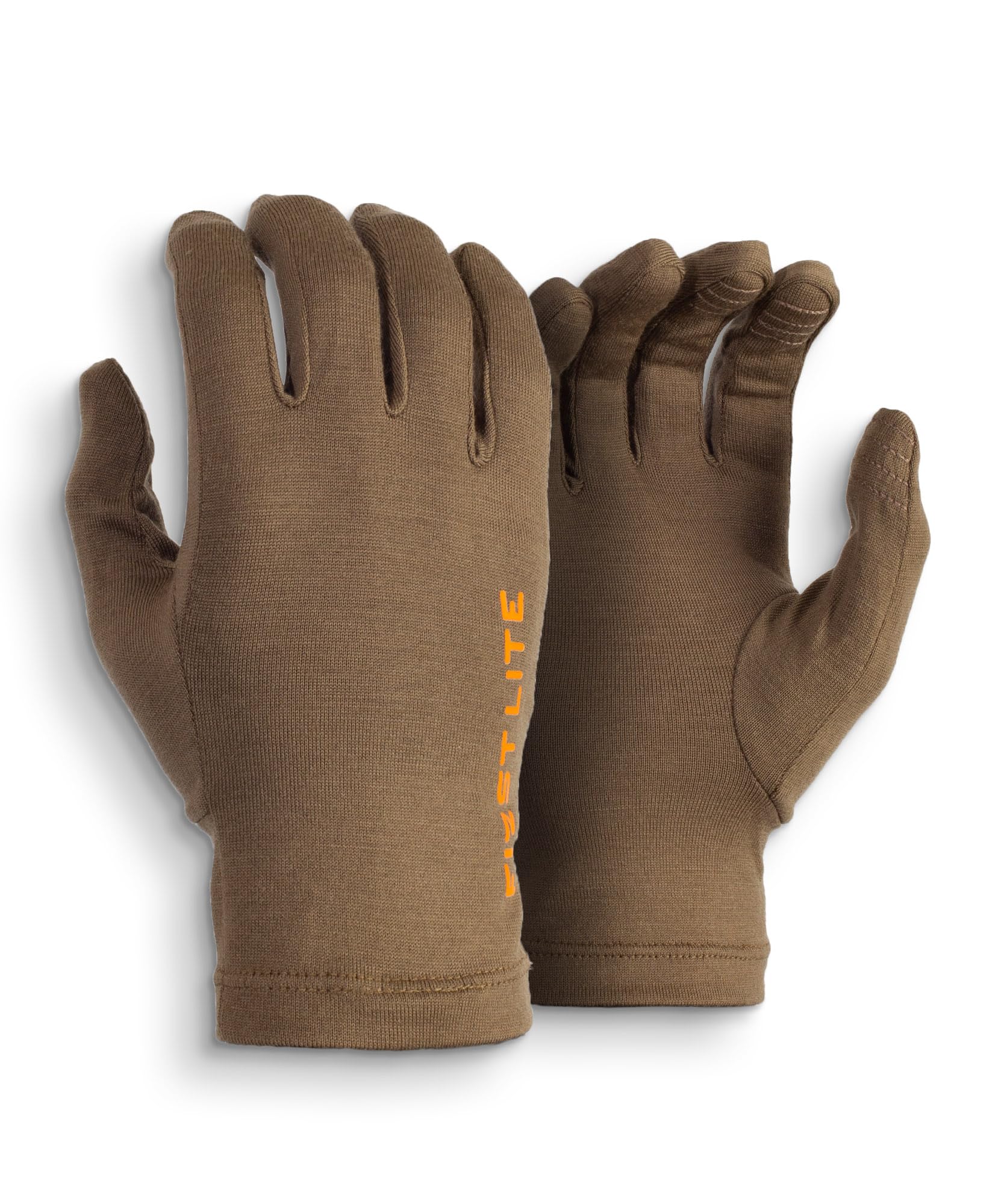 First LiteAerowool Touch Liner Merino Wool Glove Lightweight, Touchscreen  Compatible Camo Hunting Gloves