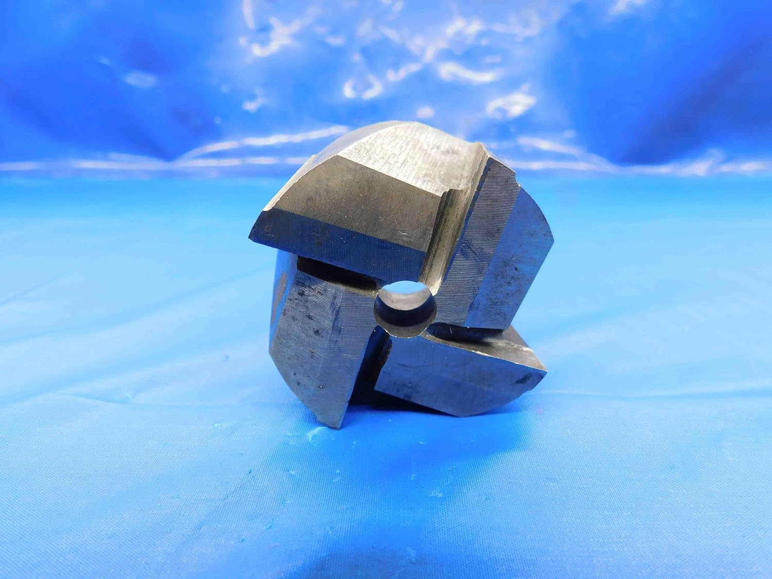 M & J Tooling LLC 3/8"" Interchangeable Pilot Hole 2"" O.D. HSS Counterbore 5/8 Shank 4 Flute CNC - BT4108BJ3