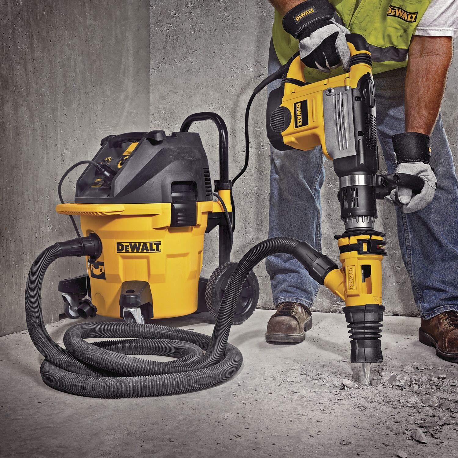 DEWALT DWH051-XJ odsysanie dłut SDS-max 5-12 kg, czarny/żółty, rozmiar