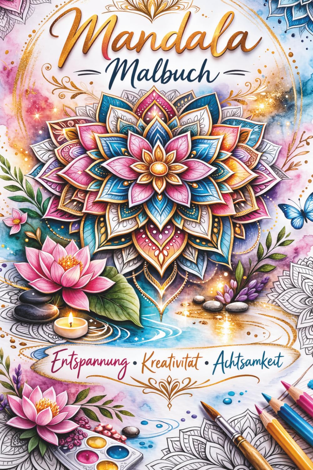 Mandala Malbuch: für innere Ruhe und Entspannung