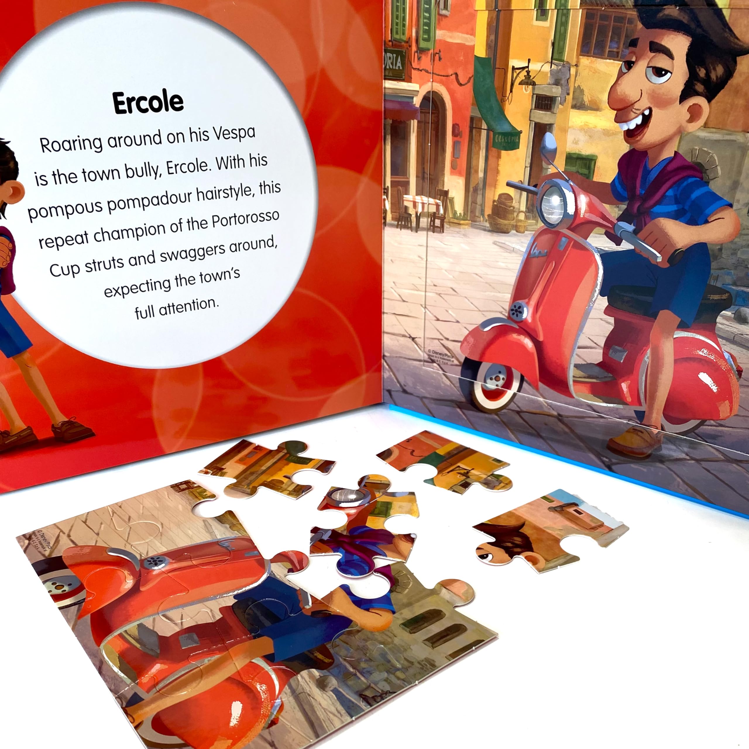 Disney / Pixar Luca My First Puzzle Book - Jigsaw Puzzles for kids, 10-page board book, 5 puzzles to enjoy - Image 4
