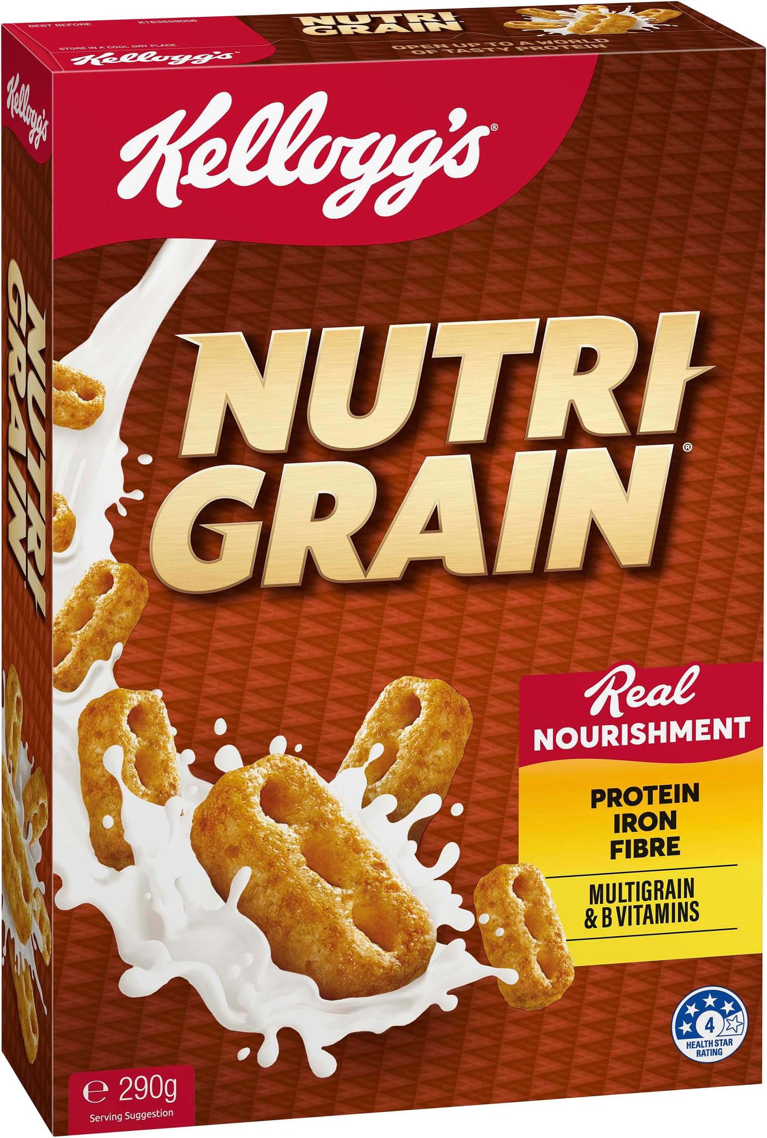 Kellogg'S Nutri Grain 290G