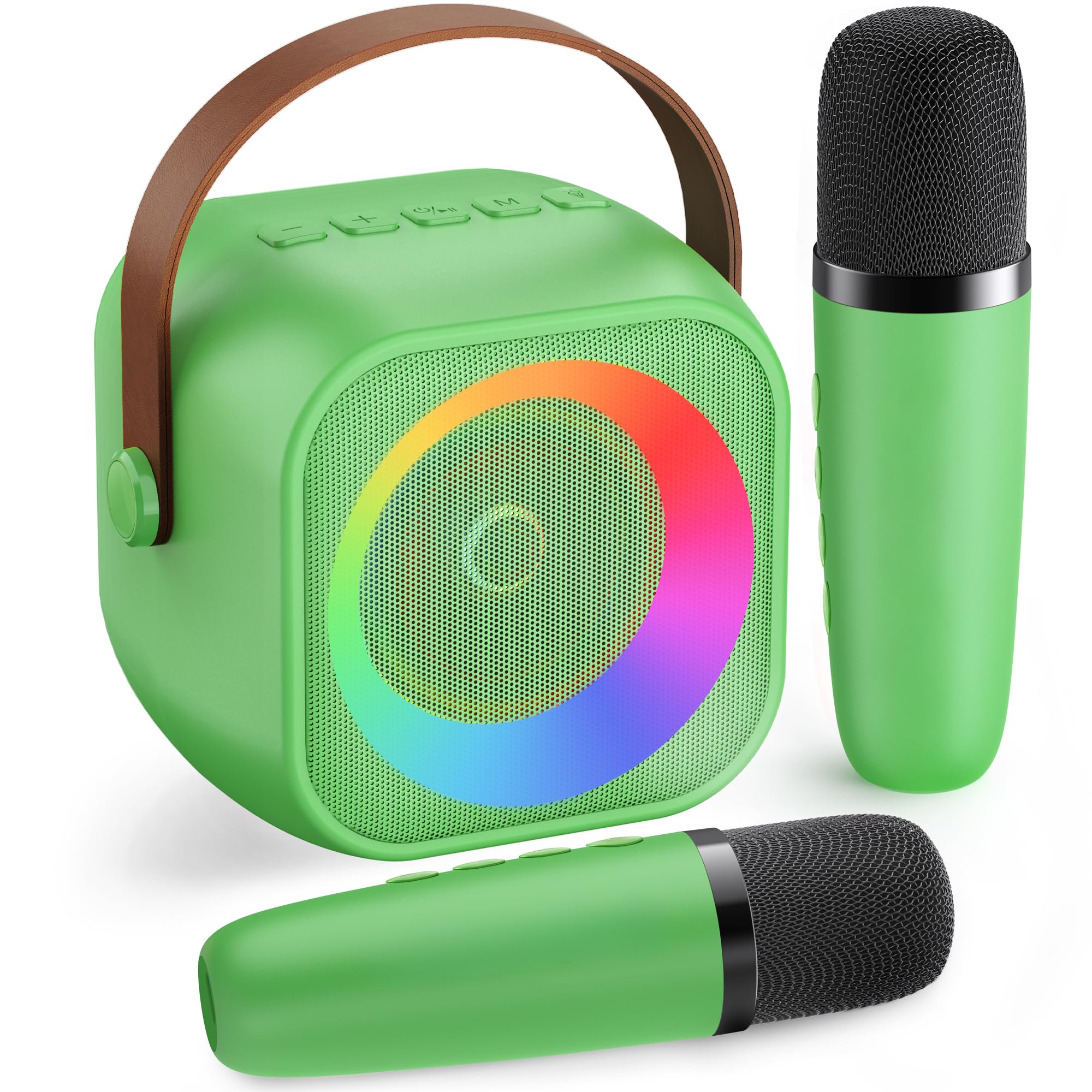 Karaoke Machine for Kids Adults,Mini Portable Bluetooth Speaker for Parties