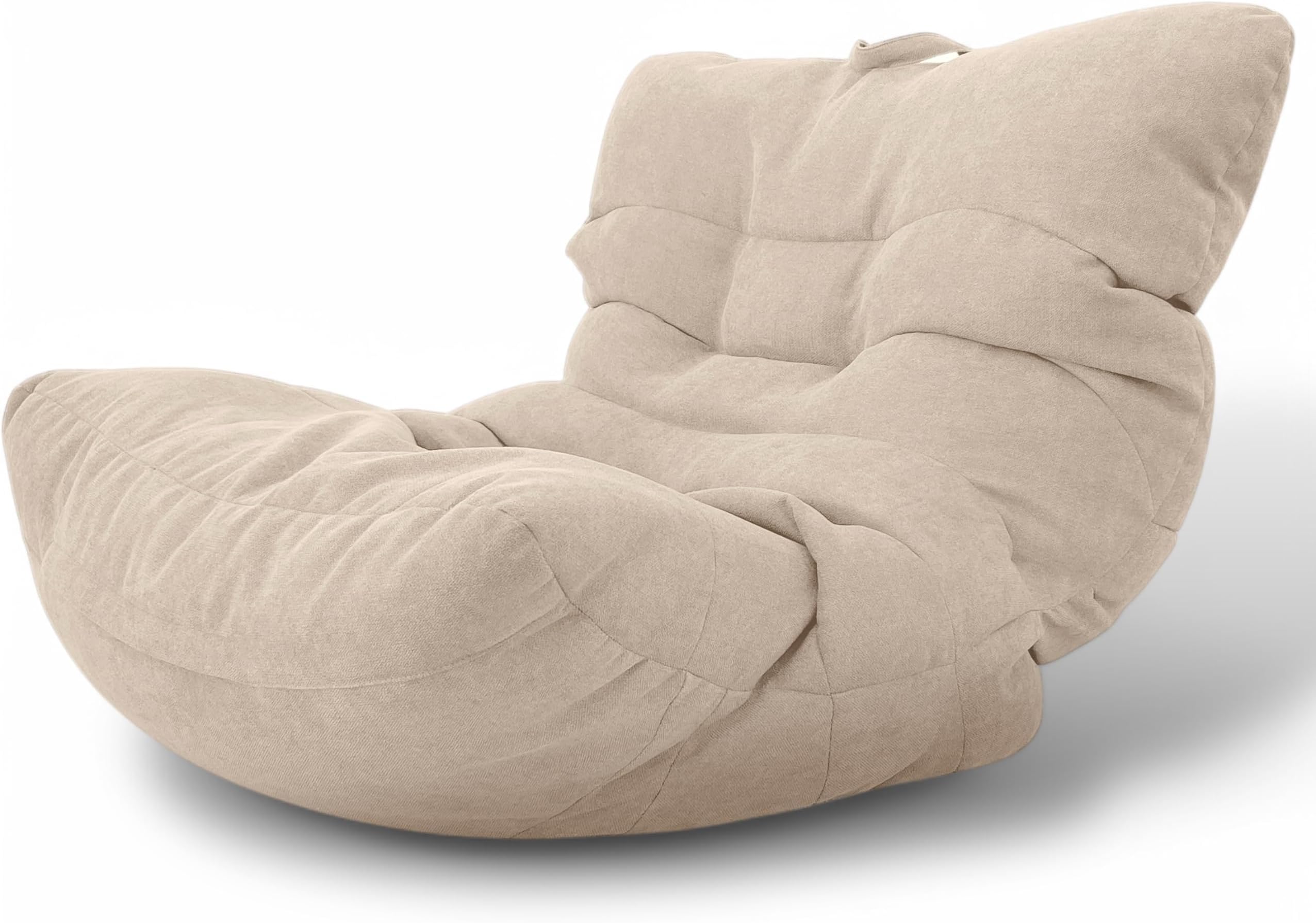 Pouf Chaise Longue Da Esterno Gaia L 80x190 Cm - Impermeabile, Imbottito Con Perle Polistirolo, Made In Italy - Foto 6