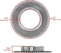 Vista 3 de Caltric Engranaje loco del embrague de arranque compatible con Polaris Scrambler Sportsman Predator 90 2001-2006