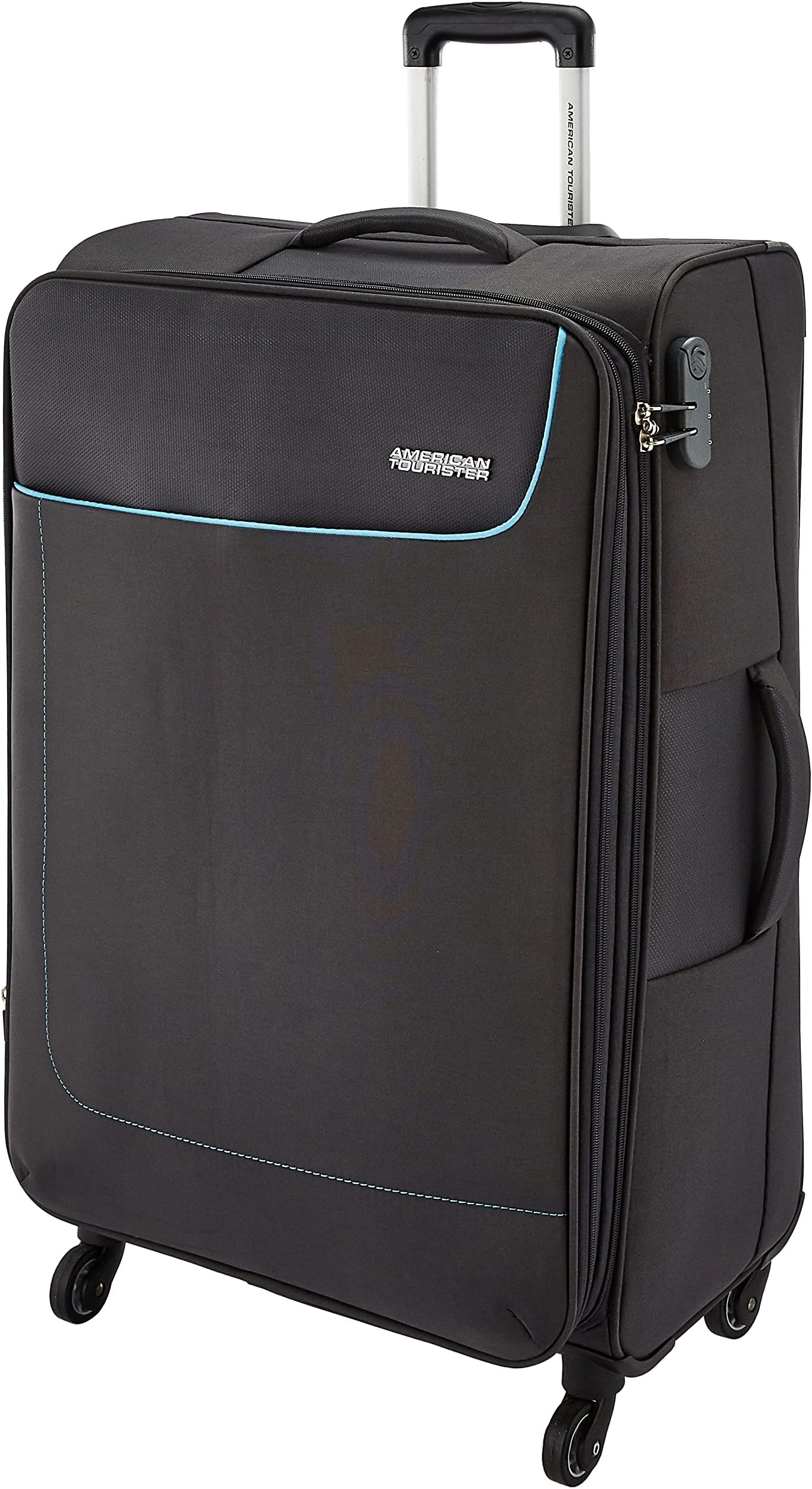 American Tourister Jamaica Polyester 80 cms Grey Softsided Suitcase (27O (0) 08 003)
