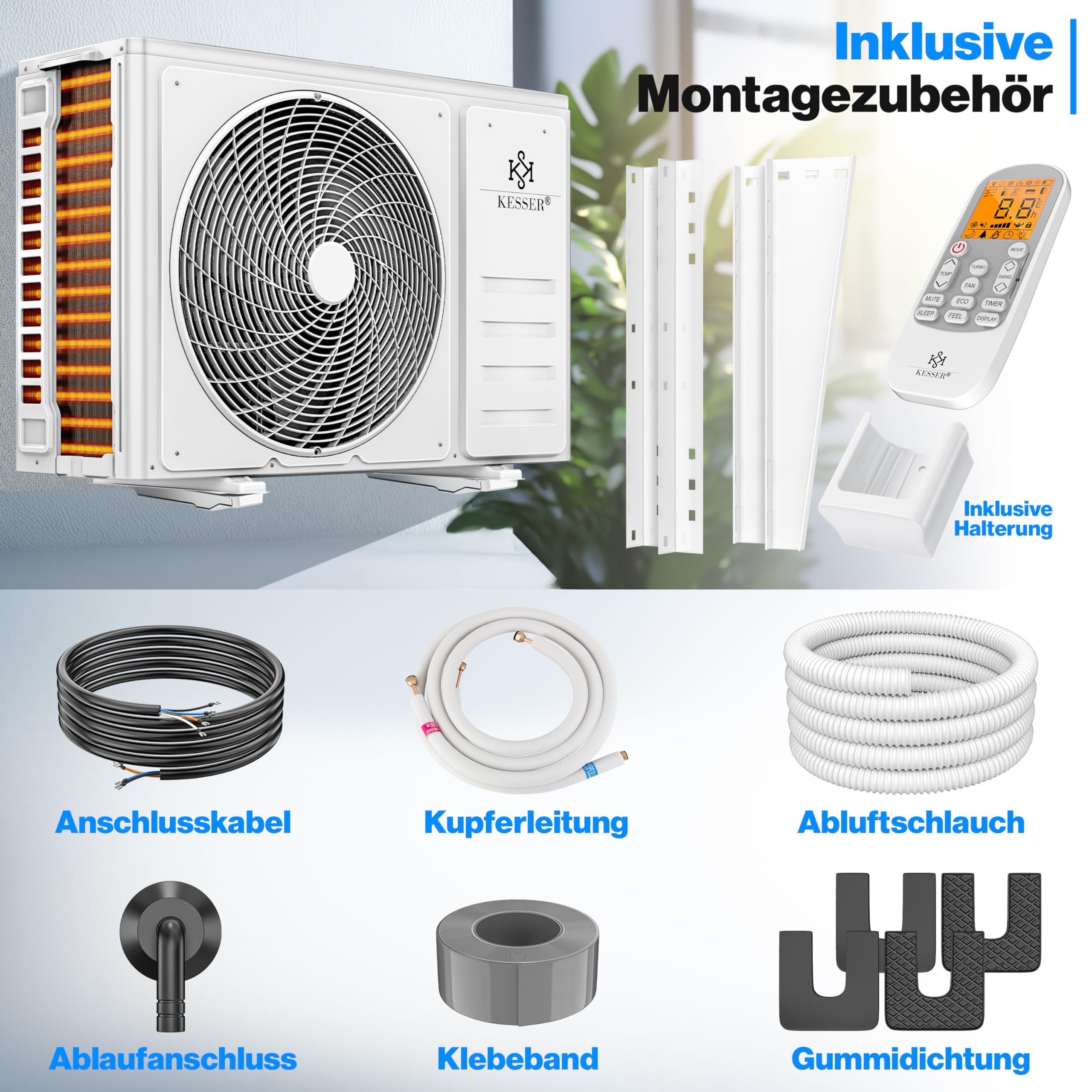 GOUYESHO Télécommande de Remplacement pour climatiseur LG AC Air Conditioner AKB75215402 AKB74955615 AKB74955604 AKB73995805 AKB75215401 AKB74955602 AKB74955603 LSN120HXV2 LSN090HEV2 LS090HSV5