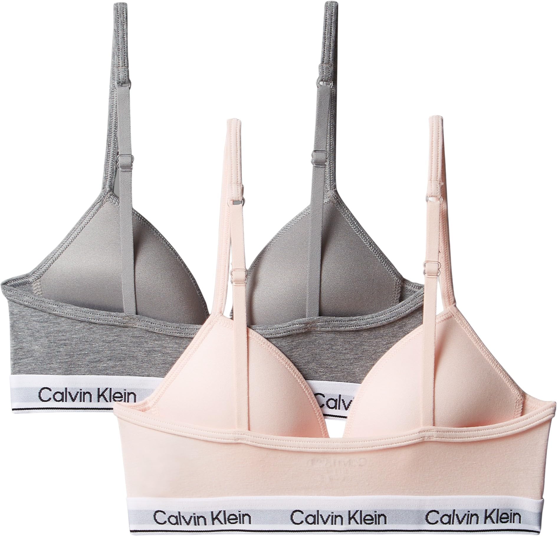 Calvin Klein Bambina Reggiseni a Bralette Confezione da 2 a Triangolo