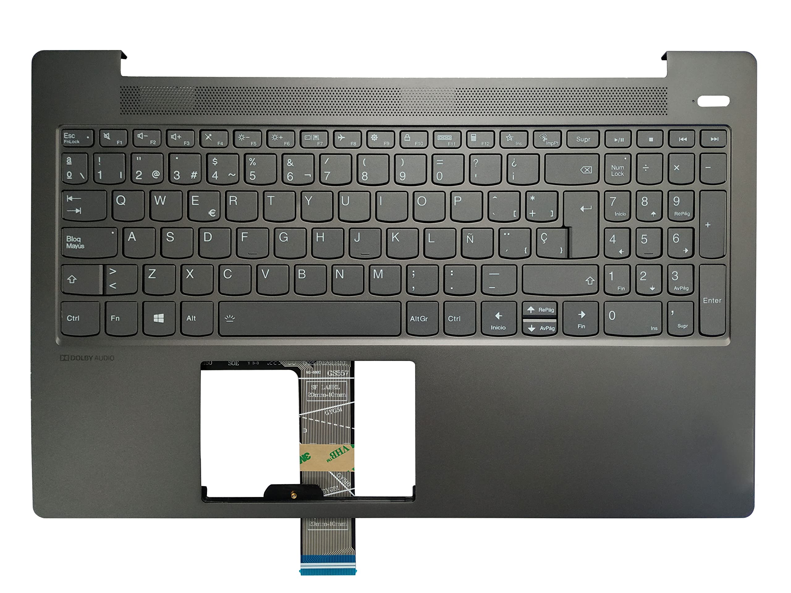 Cover Palmrest Con Tastiera ITA Per Lenovo IdeaPad 5 15ARE05 15ALC05 &ndash; Ricambio 5CB1A24869