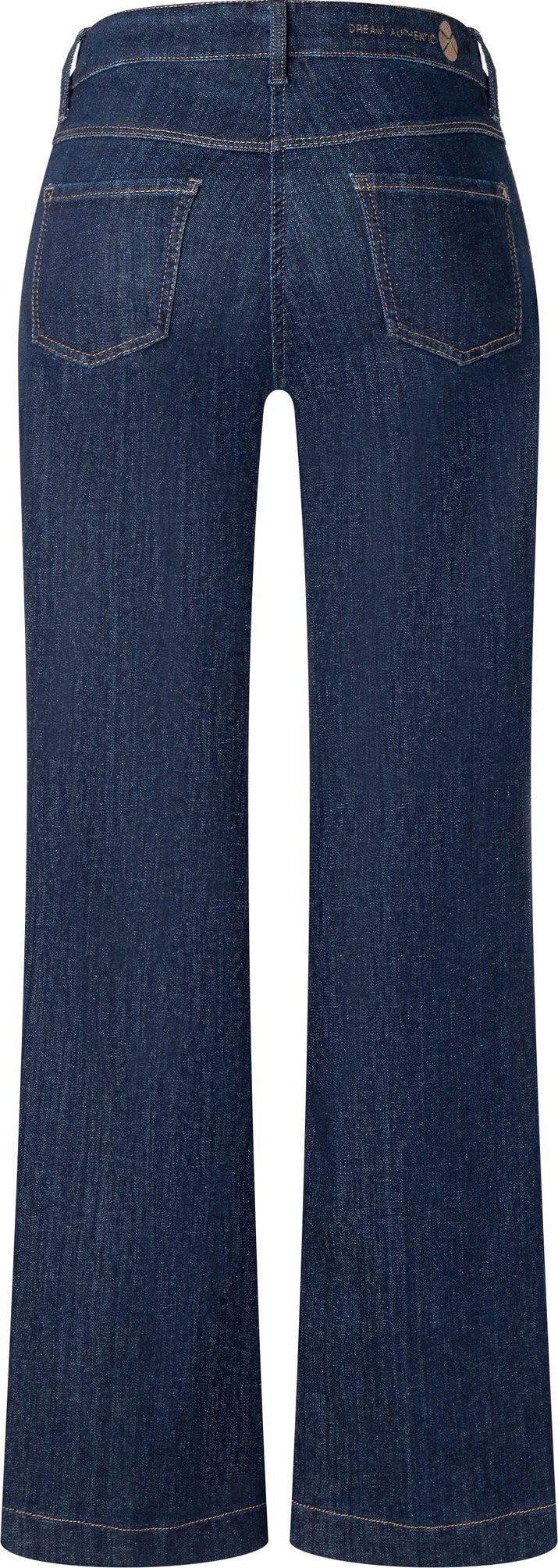 Mac - Damen 5-Pocket Jeans, Dream Wide Authentic (5439-90-0358L)