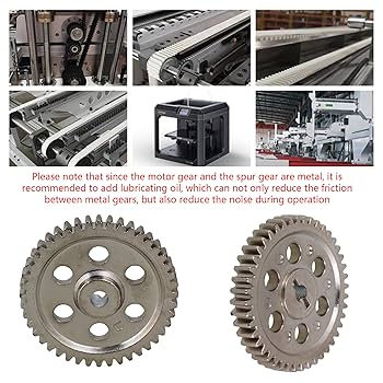 BQLZR 05112 44T Silber Stahl Metall 44 Zähne Speed ​​Drive