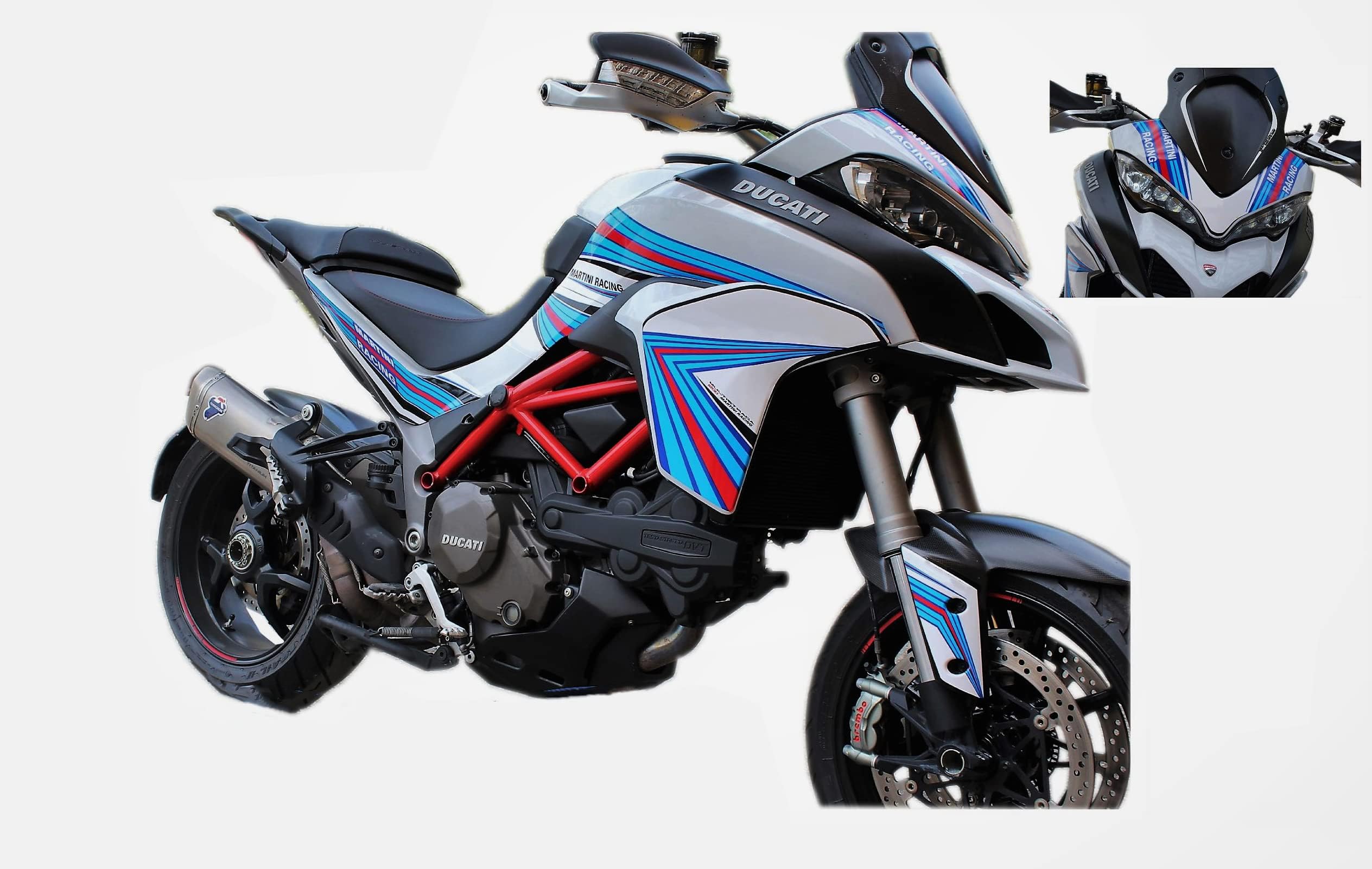 Vulturbike Stickers For Ducati Multistrada 1200 DVT Martini Racing