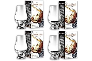 GLENCAIRN Crystal Whiskey Glass Set: Savor Your Spirits in Unrivaled Clarity