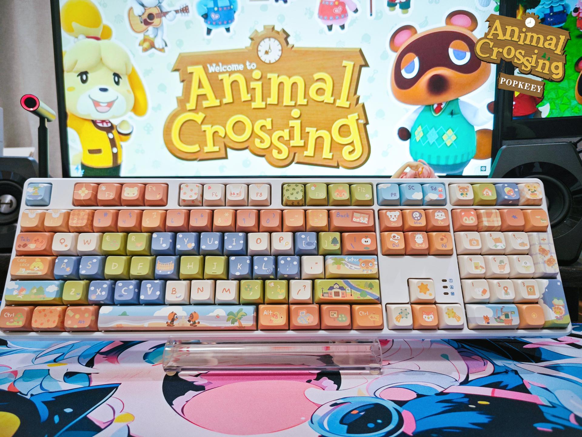 Amazon.com: Animal Crosssing Keycaps for XDA MX Switches Cute