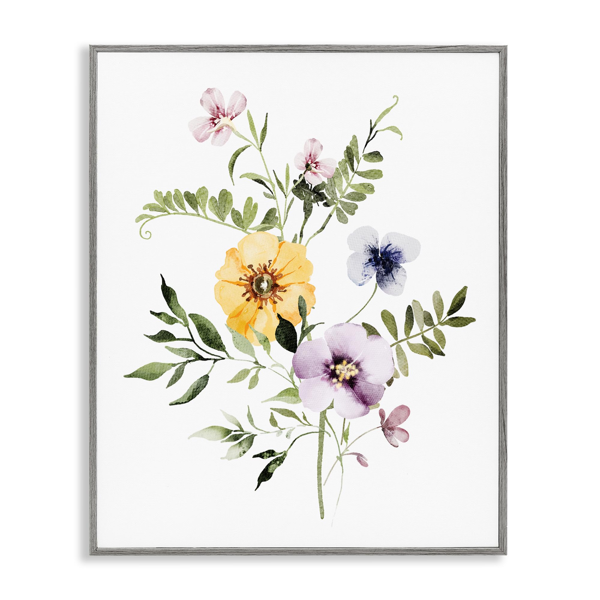 Poster encadré herbes de jardin Stupell décoration murale rétro