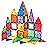 FNJO Magnetic Tiles, 64 PCS Magnetic Building Blocks, Magnets Building Set, STEM Toys for Kids Boys and Girls Creative and Inspirational