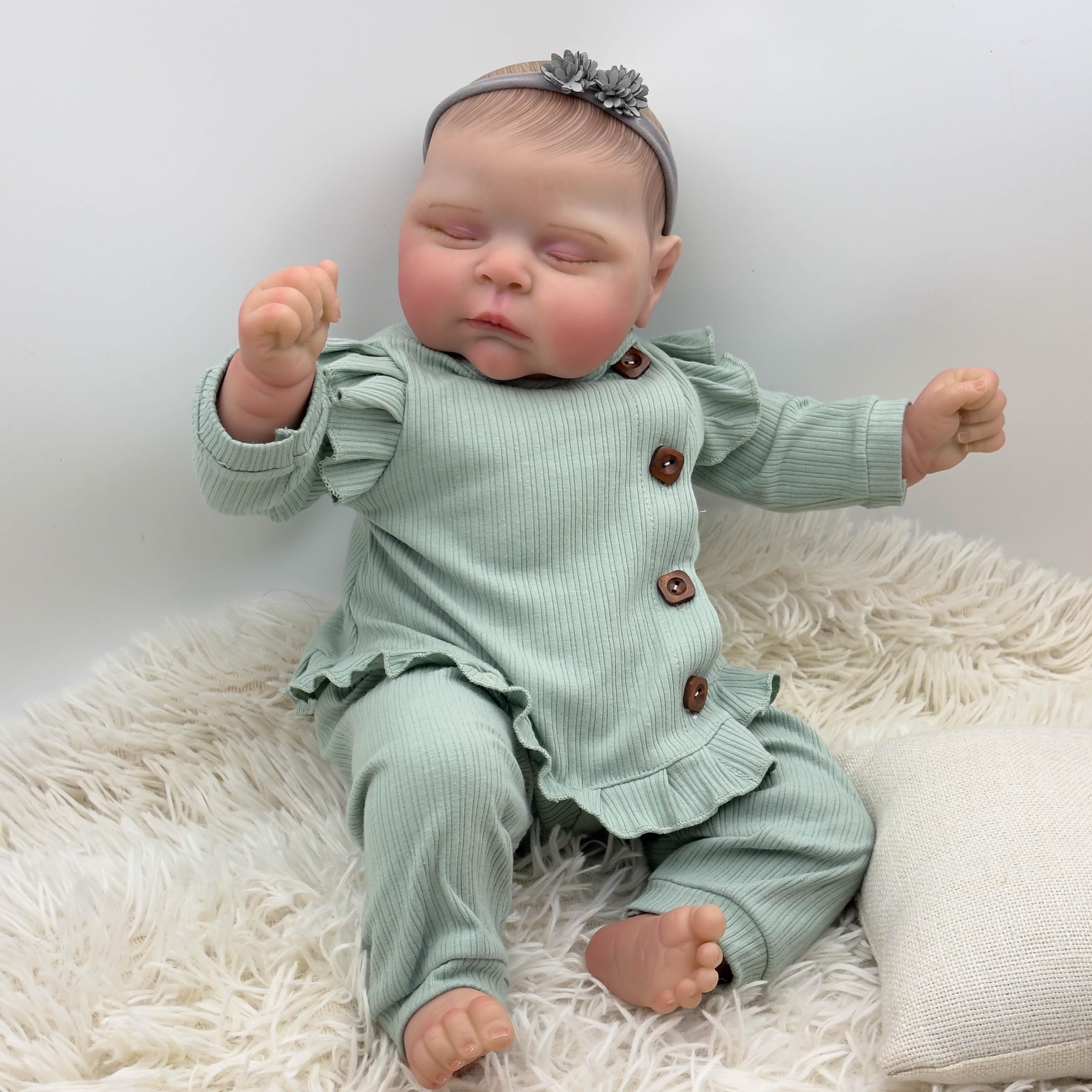 Bambola Realistica RXDOLL Neonata In Vinile - 50.8 Cm, Con Accessori, Per Collezionisti E Bambini Dai 3 Anni