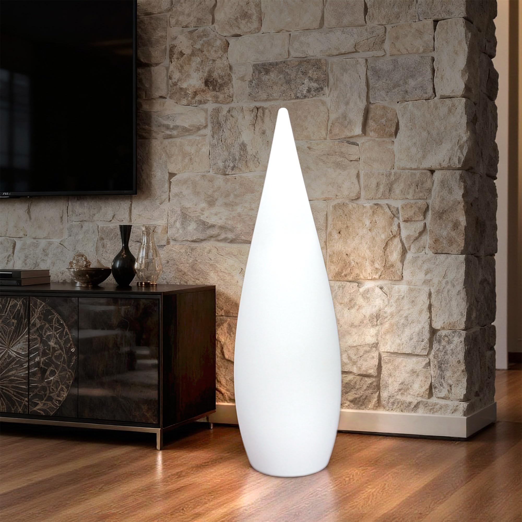 Arnusa Große Stehlampe Kegelleuchte 120 cm LED Sauna Lampe