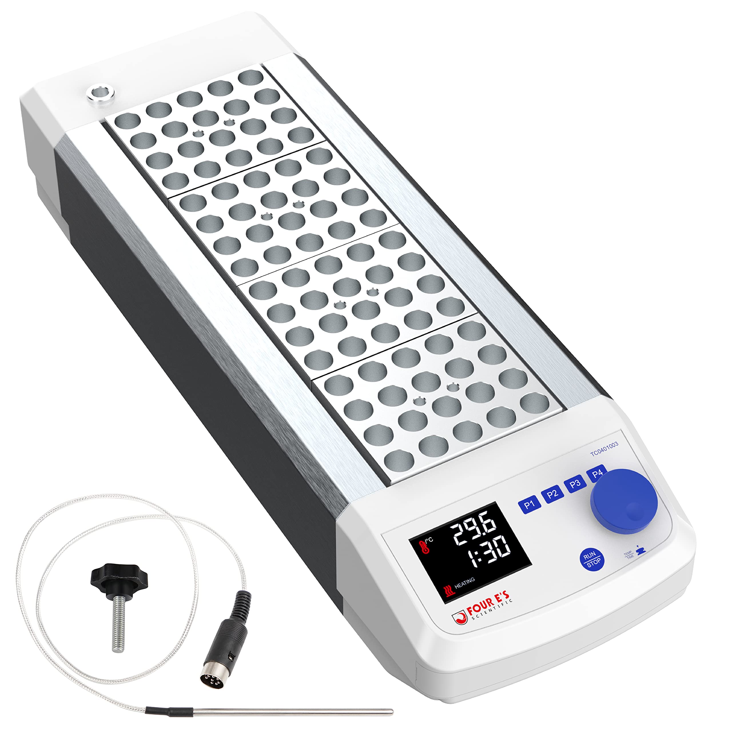 ホットドライバス cool-hotter dry bath incubator 4E's USA Dry Bath Incubator - 4 Block Programmable Lab Dry