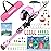 ODDSPRO Kids Fishing Pole - Kids Fishing Starter Kit - with Tackle Box, Reel, Practice Plug, Beginner\'s Guide and Travel Bag for Boys, Girls (Light Pink, 1.5M 4.92Ft)
