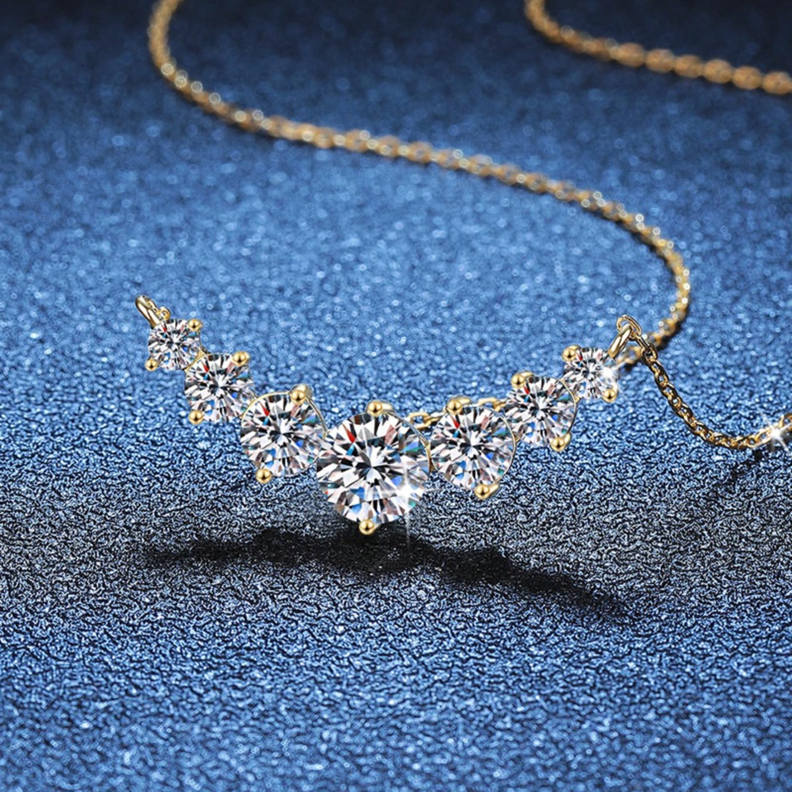 Wekolatkę dla kobiet z 2,8 mm Moissanitowej Nasionką kugła D kolor Lab Created Sztuczna Diamentowa Pierścionek do codziennej urody i wydarzeń - dobrym obywadowym婚禮節日