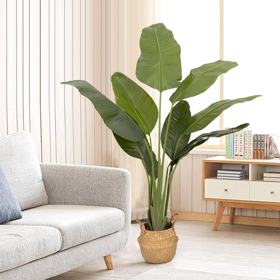 光触媒　人工観葉植物　ウォールグリーン　フェイクグリーン　ストレチアレギア No9356 プレミアム光触媒フェイクグリーン 「シャープな葉