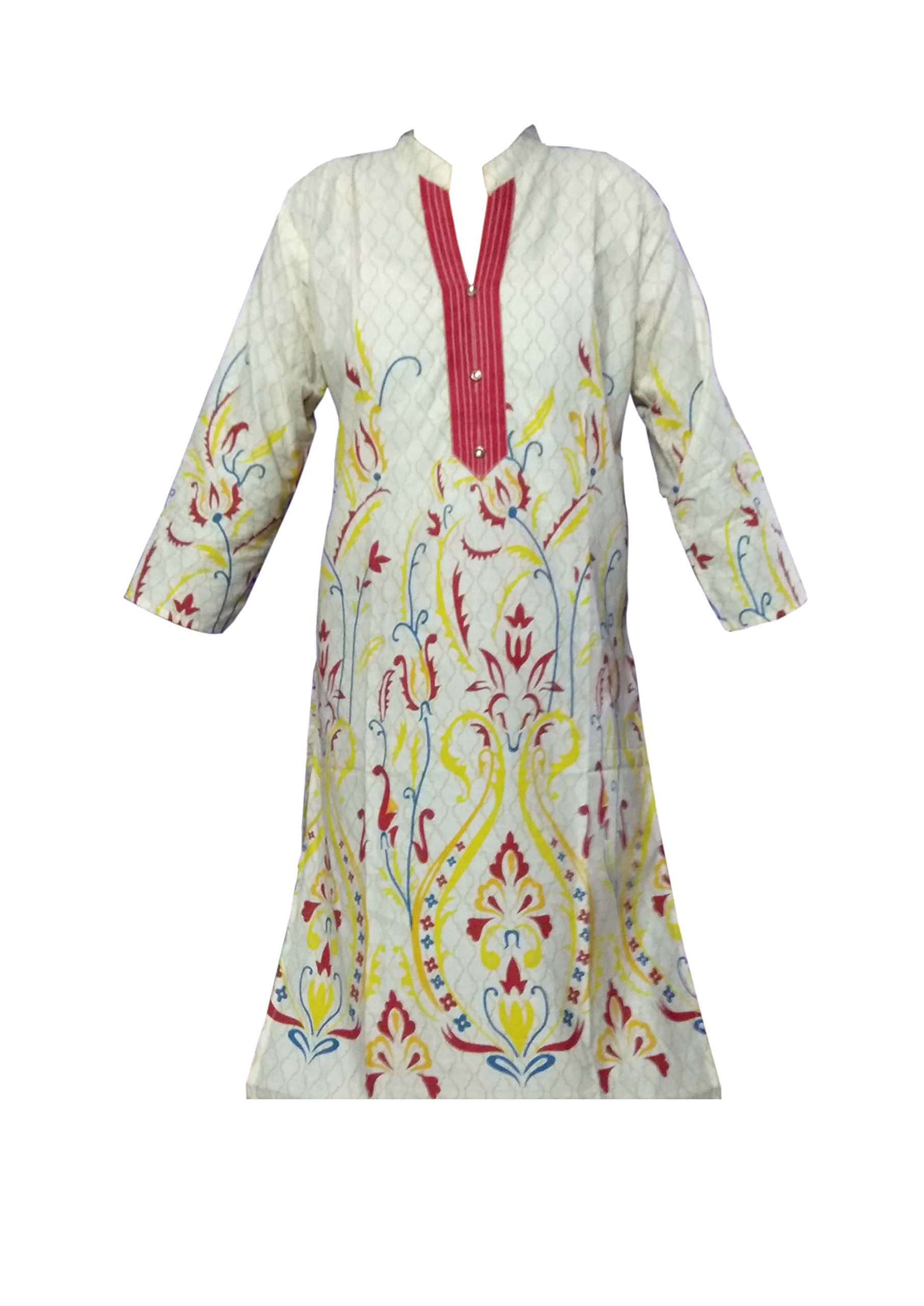 Women's Indian Tunic Top Pure Cotton Kurti Christmass Gift Girl Tops Girls tunic Girls Dresses Woman Dress