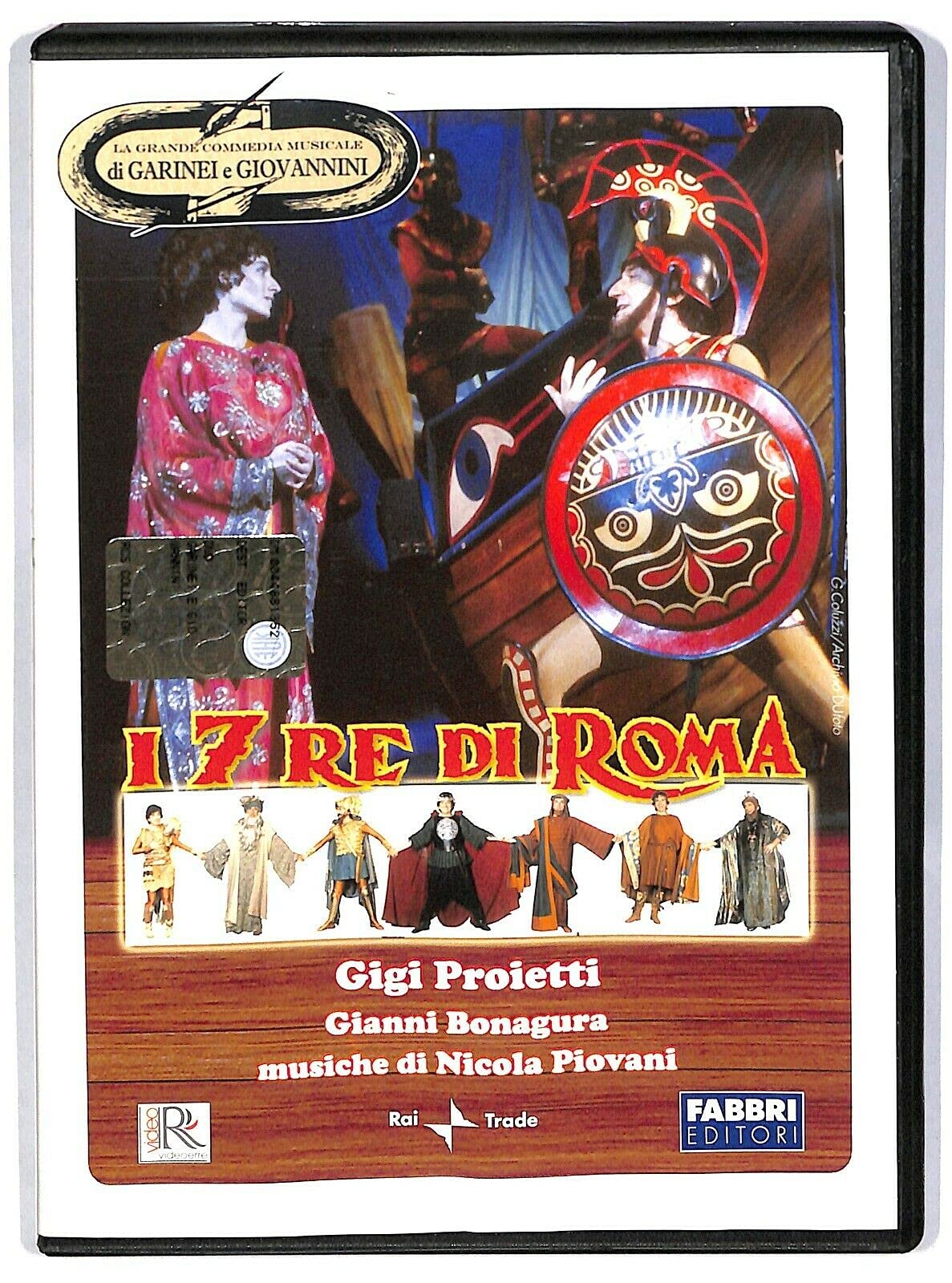 EBOND I 7 Re Di Roma - Proietti Commedia Musicale Garinei Giovannini DVD