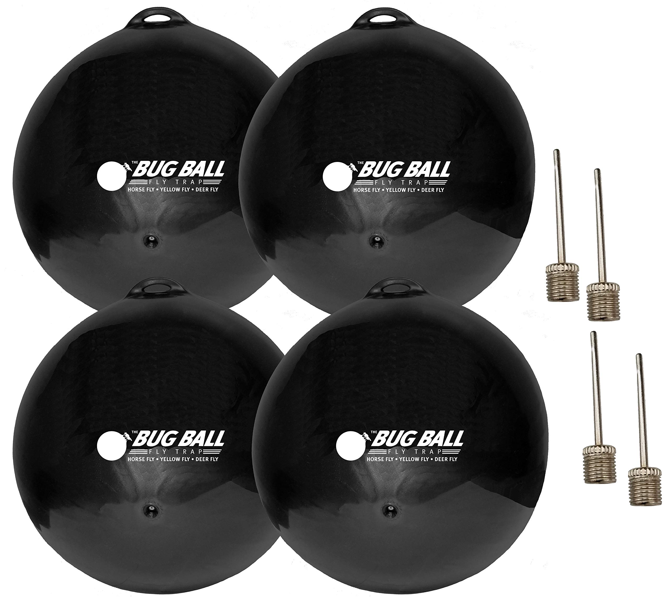 Bug BallReplacement Ball, 4 Pack- Odorless Eco-Friendly Biting Fly and Insect Killer with NO Pesticides or Electricity Needed, Kid and Pet Safe