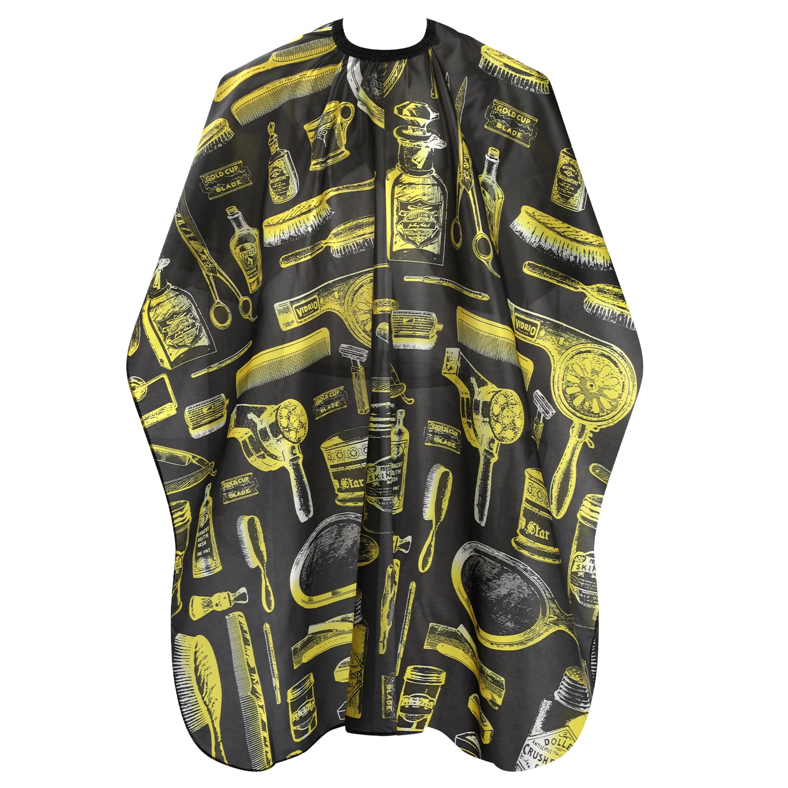 simarro Hairdressing Cape, 120x140cm Barber Cape Adults Waterproof Salon Capes Adjustable Neck Hair Cutting Cape for Salon, Hairdresser, Hair Cutting Adults Children