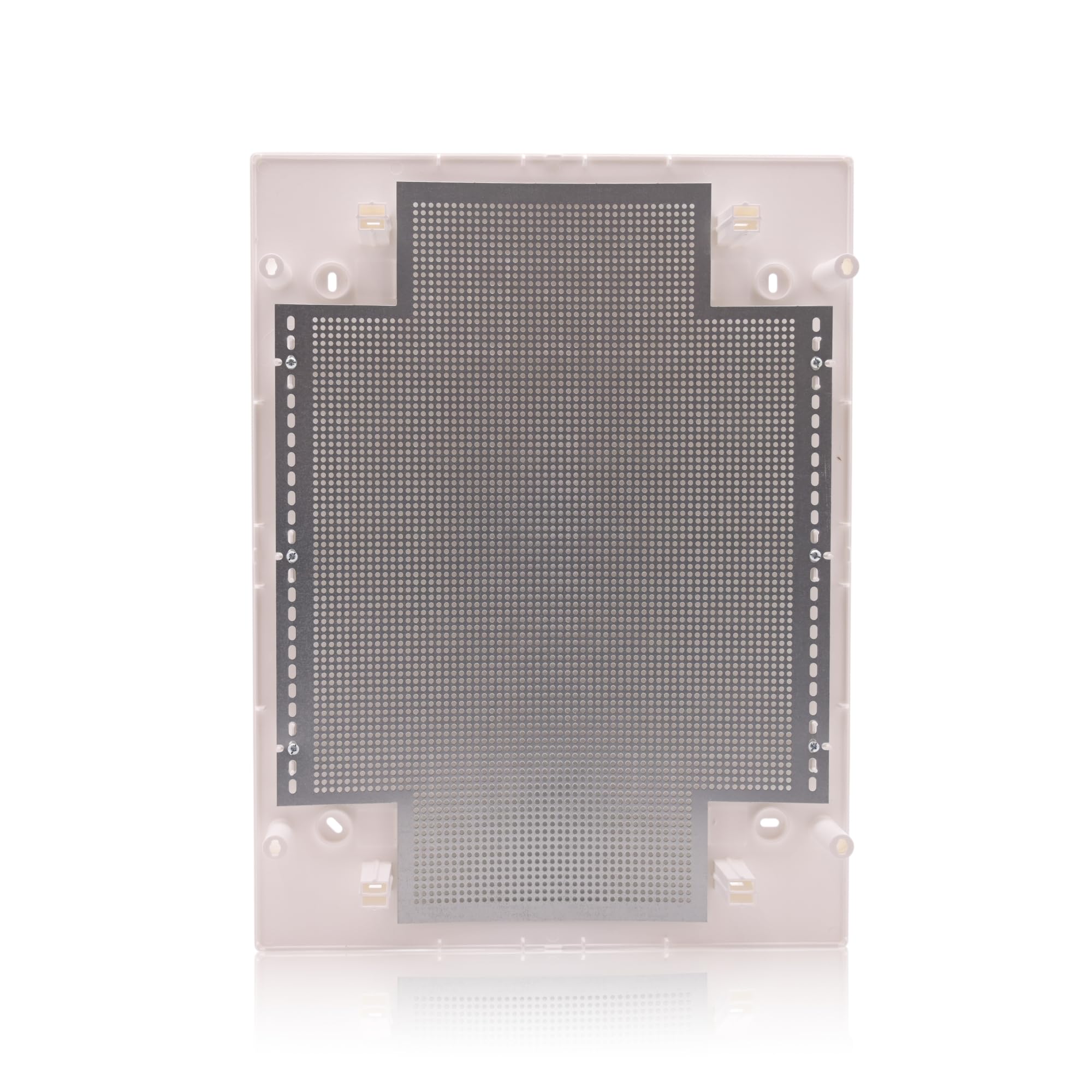 Intratec natynkowy rozdzielacz komunikacyjny IP40 – wytrzymały rozdzielacz sieciowy z tworzywa sztucznego ABS do routera, panel łatowy, 526 x 396 x 112 mm, biały