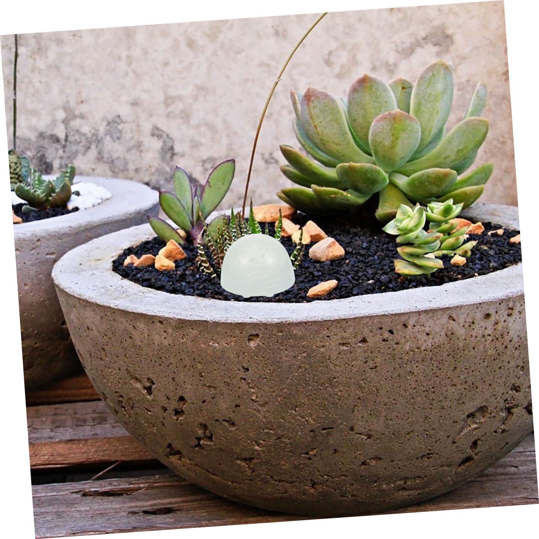 4 Mini Harz Häuser - Niedliche Winter Deko Für Tisch & Regal