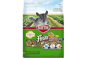 Kaytee Fiesta Pet Chinchilla Food for Optimal Nutrition