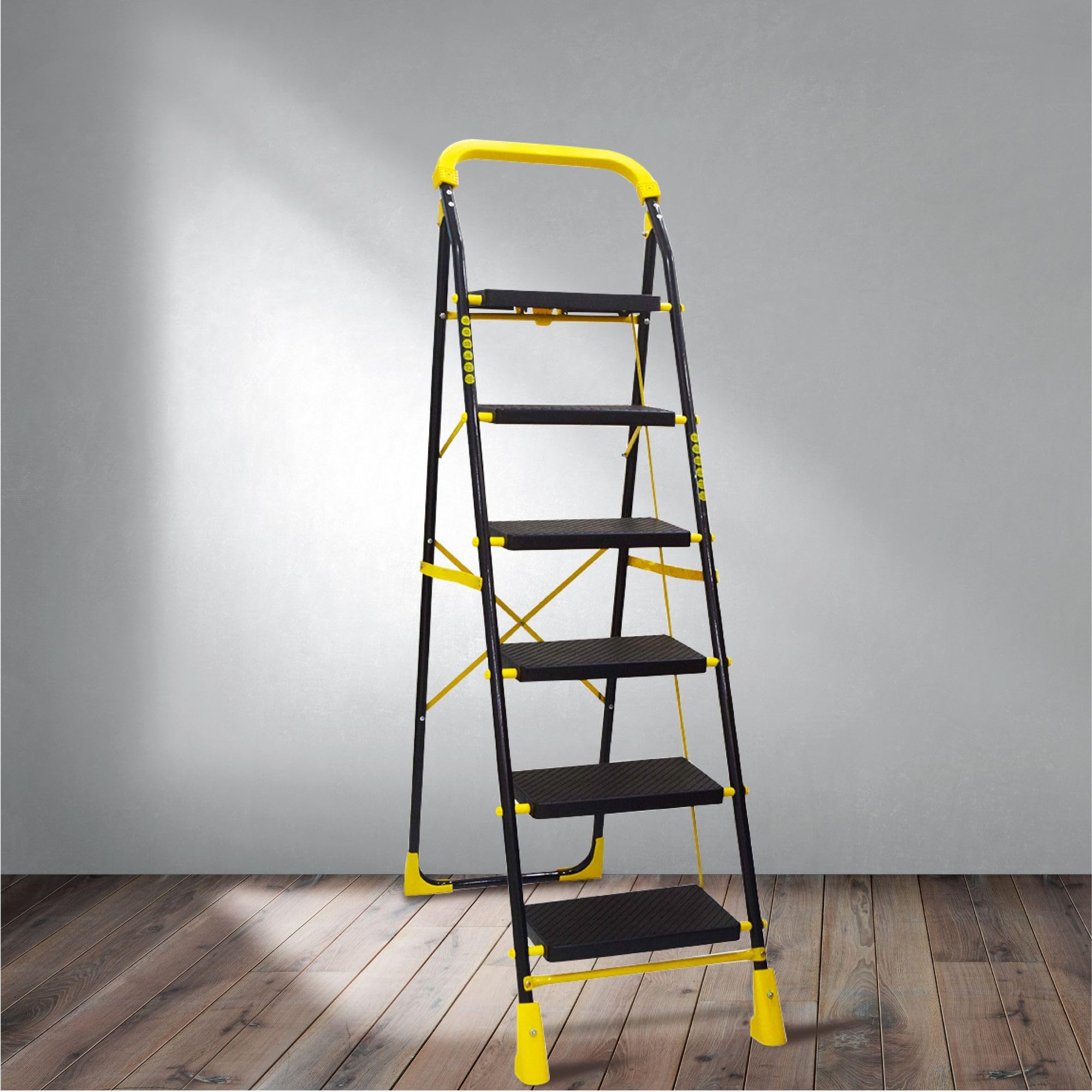 TNT The Next Trend 2 Step Heavy Duty Foldable Step Ladder | Extra Strong Wide Steps — Amazon image 2