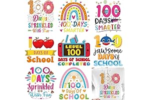 Back to School Iron On Patches for DIY Classroom Designs