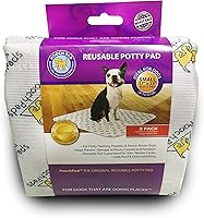 Vista 14 de PoochPad Almohadilla para orinal original, lavable y reutilizable (tamaño mediano, paquete de 2) - Control de olores inigualable, almohadilla