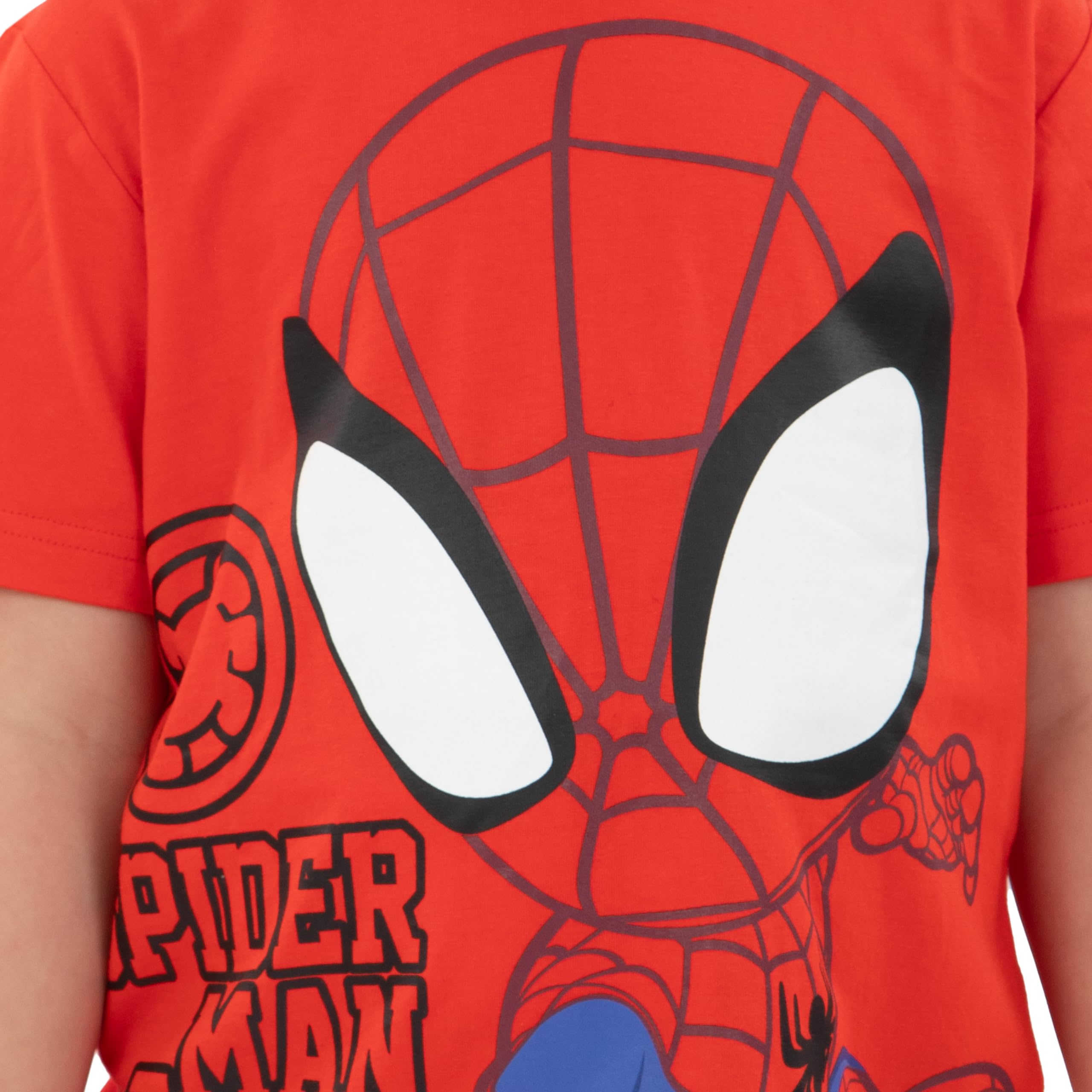 Marvel Spidey I Jego Superkumple, Zestaw 2 Koszulek Dla Chłopca Krótki Rękaw, Letnie T-shirty Dziecięce