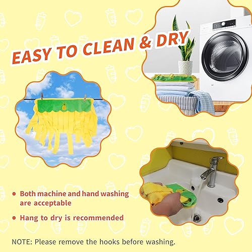 Miniatura 12 de Escondite de conejillo de indias, lindo conejillo de indias esquinero de forro polar con cortina de 3 lados, hamaca de conejo de juguete y cama