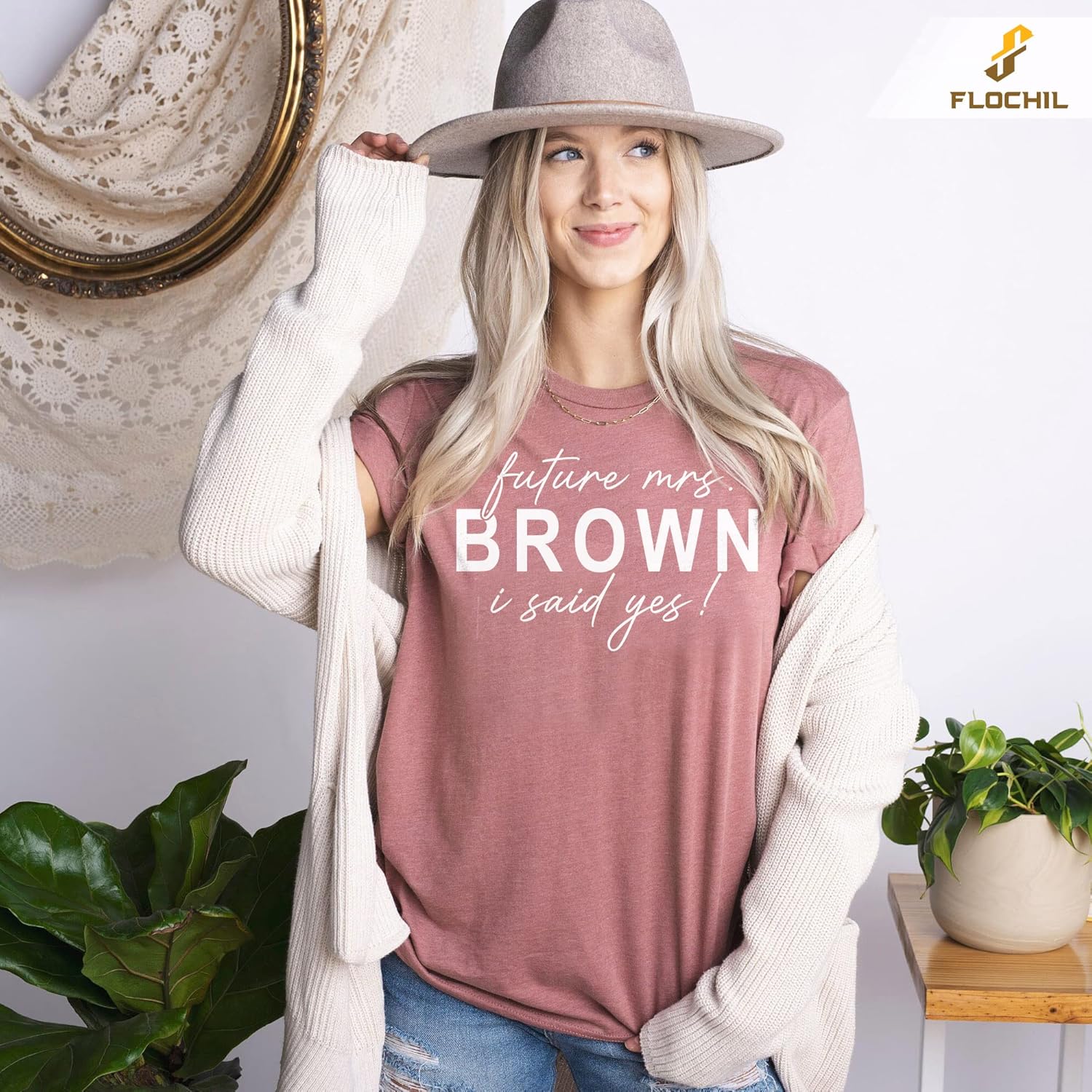 Future Mrs Shirt Custom, Personalized Wedding Fiance Shirts, Bachelorette Bride Shirt, Mrs Gifts - Image 5