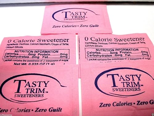 Edulcorante rosa genérico, paquete de 1000 sacarinas, fabricado en Estados Unidos