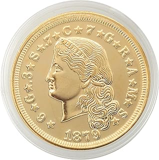 American Coin Treasures 1879 P Stella Flowing Hair Gold Piece $4 American Mint State