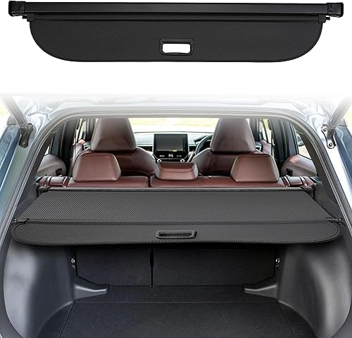 Miniatura 9 de AUXMART Cubierta de carga retráctil para Toyota RAV4 2019 2020 2021 2022 2023 2024 2025, protector de sombra de seguridad, cubierta de cajuela
