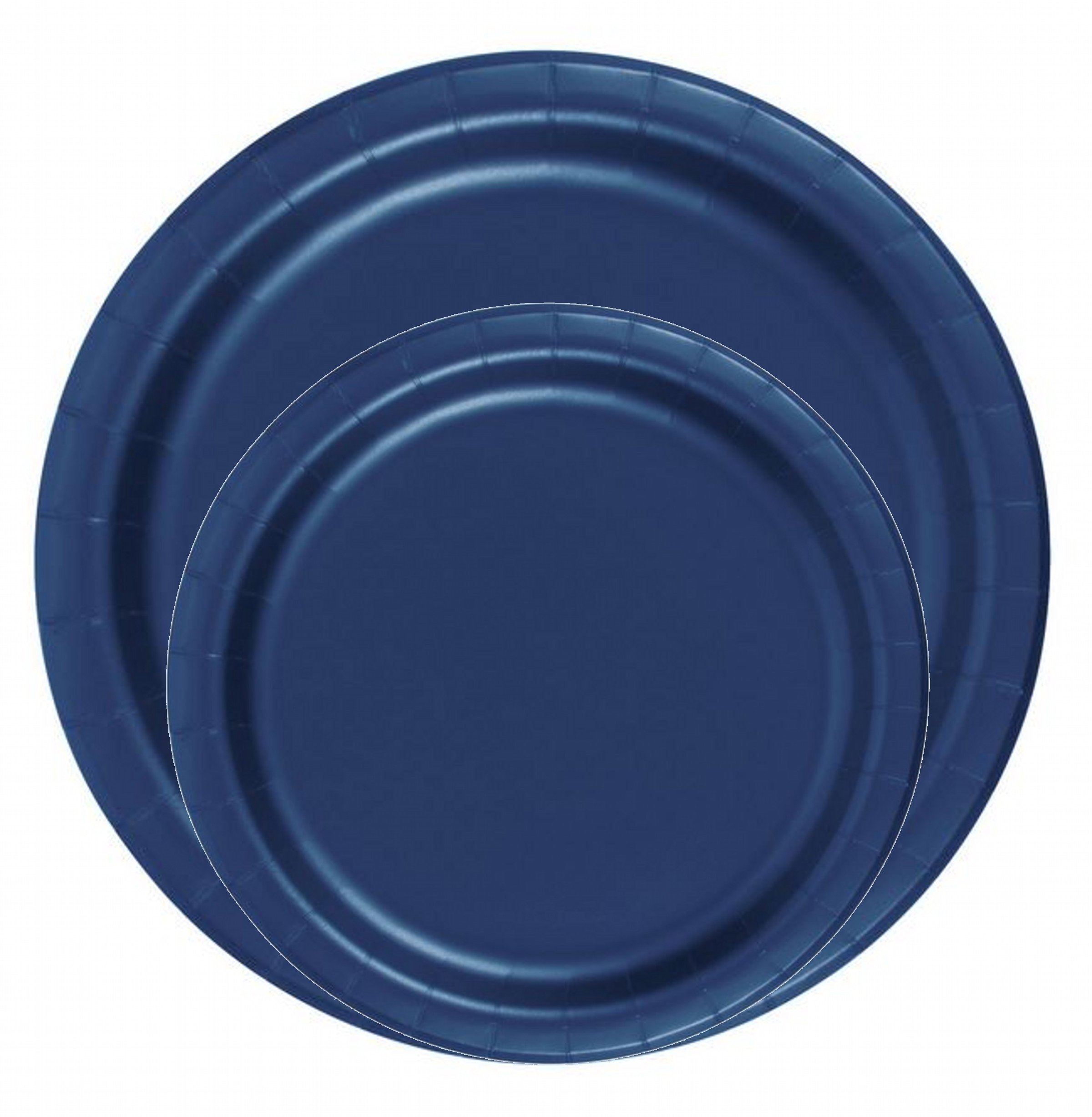 Party Favors Plus 72 Navy Blue Desert/Cake Paper Plates 7in