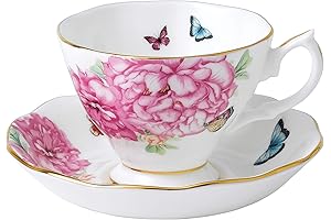 Miranda Kerr Royal Albert Friendship Teacup & Saucer Set in Rainbow Hues