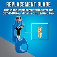 Vista 2 de Jonard Tools CST-1140RB Cuchilla de repuesto para pelacables redondo CST-1140