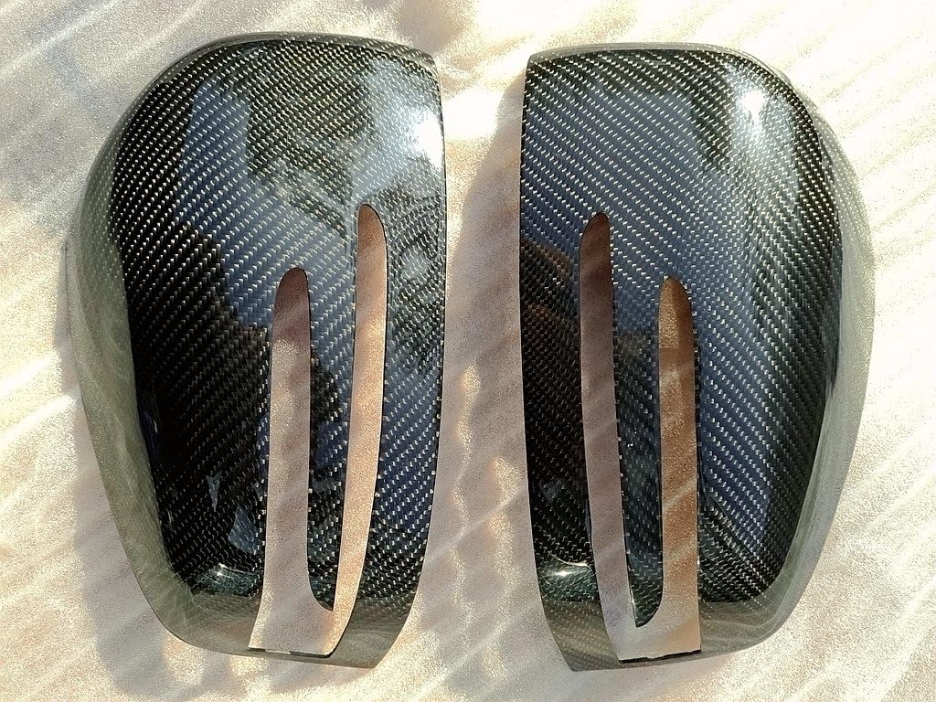 New Carbon Fiber Mirror Cover Stickers 2PCS for Mercedes Benz GLE GLE250 GLE350 GLE400 GLE500 2015-2017